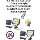 2 Adet Güneş Enerjili Lamba LED Sokak Dış Ortam Solar Bahçe Aydınlatması Su Geçirmez Sensörlü