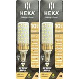 (2 Adet) Heka 10W (70W) Sarı-Günışığı-Beyaz E14 Duylu Üç Renkli LED Mısır Ampul - Beyaz - Sarı - Günışığı