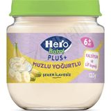 2 Adet Hero Baby Plus Muzlu Yoğurtlu 120 gr