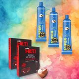 2 Adet Hilti Energy Çikolata+3 Kutu 150BIN Ozel Krem