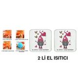 2 Adet Kalpli Noel Cücesi Cep Sobası,El Isıtıcı,Sıcak Su Torbası Pvc 10X9,5Cm