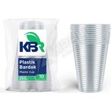 2 Adet Kbr Plastik Bardak 250 cc 10'lu