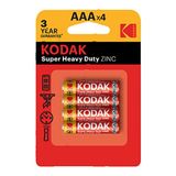 2 Adet Kodak Çinko Karbon İnce Pil 4'Lü