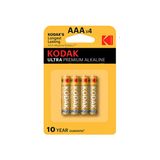 2 ADET Kodak Ultra Premium Alkalin İnce Pil 4'lü