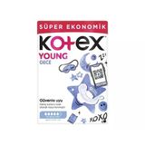 2 Adet Kotex Young Hijyenik Ped Gece Süper Ekonomik 16'Lı