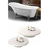 2 Adet Lavabo Gider Tıkacı Seti, Urve Uyumlu Lavabo Tıpası