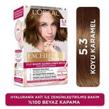 2 Adet Loreal Paris Excellence Creme Saç Boyası - 5.3 Koyu Karamel