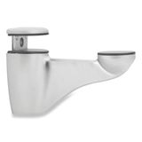 2 Adet Lüks Alüminyum Ayarlı Raf Tutucu (Etejer) 4-30 mm (8-2100-A-2) - Krom