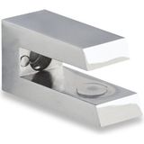 2 Adet Lüks Raf Tutucu (Etejer Tırnağı) 8 mm (8-2112-2) - Krom