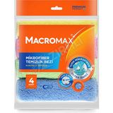 2 Adet Macromax Mikrofiber Temizlik Bezi 4 Adet