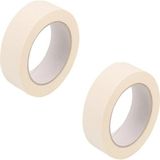 2 Adet Maskeleme Bandı Boya Bandı 24mm X 25m Kağıt Bant