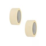 2 Adet Maskeleme Bandı Boya Bandı 48Mm X 25M Kağıt Bant Beyaz
