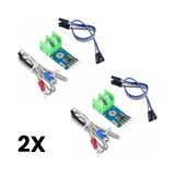2 Adet MAX6675 K Tipi Termokupl Sıcaklık Sensör Modülü SPI Arduino ESP32 STM32 Uyumlu