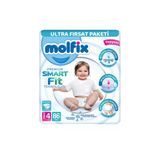 2 Adet Molfix Smart Fit Premium Ultra Fırsat 4 Numara 86'Lı