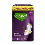 2 Adet Molped Hijyenik Ped Supernight Uzun 20'Li