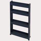 2 Adet Motek Tekerlekli Modüler Organizer Raf 4'lü