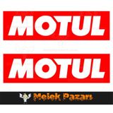 2 Adet Motul Yağ Bisiklet, Oto Sticker
