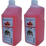 2 Adet Nar Çiçeği Kolonyası - Litrelik -(Bidon) Korumalı Kapak - Yeni Model - 1 lt