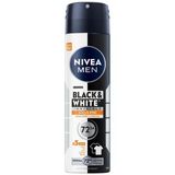 2 Adet Nivea Men Erkek Sprey Deodorant 72H Anti-Perspirant Black&White Invisible Güçlü Etki 150 Ml