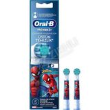 2 Adet Oral-B Çocuk Diş Fırçası Yedek Başlığı Spiderman 2'li