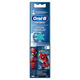2 Adet Oral-B Şarjlı Diş Fırçası Yedek Başlığı Spiderman 2 Adet