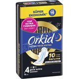 2 Adet Orkid Ultra Ekstra Dörtlü Gece Ekstra 16'lı