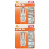 (2 Adet) Osram 2,6W (30W) 4000K (Ilık Beyaz) G9 Duylu Led Kapsül Ampul