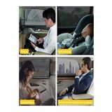 2 Adet Oto Yan Cam Perdesi Araba Arka Güneşlik Araç Anne Bebek Çocuk Perde Arka Koltuk