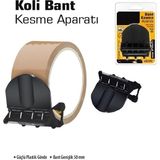 2 Adet Paslanmaz Çelik Bıçak Bant Kesme Aparatı Avuç Içi Ergonomik Dayanıklı Malzeme, Koli Bandı Kesici Kesme Aparatı Aleti - 0 - --