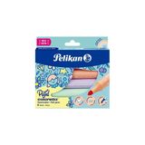 2 Adet Pelikan Colorella Pastel 411 Jumbo Keçeli Kalem 6Lı Kutu