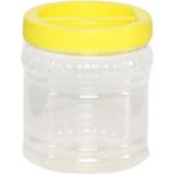 2 Adet Plastik Kavanoz Pet Bidon Saklama Kabı 1 Litre Turşu Salça Kavanozu 1000ML