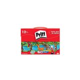 2 Adet Pritt Çantalı Pastel Boya 12 Li