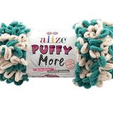 2 Adet Puffy More El Örgü İpliği,Parmak Örgü İpi (2 x 150 Gram) (6542)