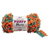 2 Adet Puffy More El Örgü İpliği,Parmak Örgü İpi (2 x 150 Gram) (6548)