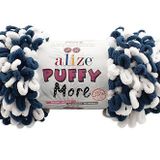 2 Adet Puffy More El Örgü İpliği,Parmak Örgü İpi (2 x 150 Gram) (6557)