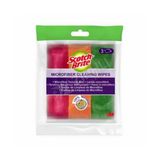 2 Adet Scotch Brite Mikrofiber Temizlik Bezi 3'lü
