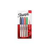 2 Adet Sharpie Fine Permanent Markör Kalem Standart Renkler 3+1 Paket