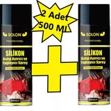 2 Adet Silikon Kalıp Ayrıcı Ve Yağlayıcı Sprey 500 Ml