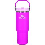 2 Adet Stanley The Iceflow Flip Straw Pipetli Termos Violet Blossom 0.89 Litre