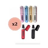 2 Adet Taşınabilir Mini Doldurulabilir Parfüm Atomizer Doldurulabilir Parfüm Şişeleri Boş Küçük