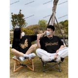 2 Adet Tir Harajuku Style Çift Sevgili Kombinleri Couple Clothing Yeni Sezon - Beyaz