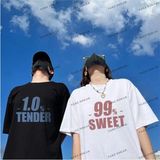 2 Adet Tir Harajuku Style Çift Sevgili Kombinleri Couple Clothing Yeni Sezon - Siyah