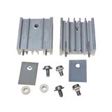 2 Adet To220 To-220 To 220 Soğutucu Seti 30X27x10mm Radyatör İzolatör Boncuk M3 Vida Alüminyum Transistör Entegre Mosfet Soğutucu