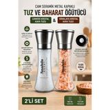 2 Adet Tuz ve Baharat Değirmeni Dolu