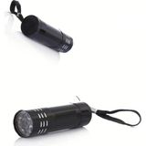 2 ADET Usin Mini Gece Yürüyüş El Feneri, 2'li Set, Çok Renkli, Pilli, Deprem Çantası ve Kamp İçin, AAA Pil Uyumlu