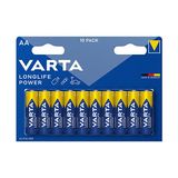 2 Adet Varta Longlife Power Aa 10'Lu Kalem Pil