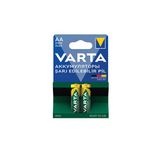 2 ADET Varta Pil Rechargeable Power 2' Li Kalem Pil 2100 Mah