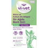 2 Adet Vi-Vet Sir Ağda Bandı Azulen 20'Li ( Koltuk Altı Ve Bikini)