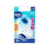 2 Adet Wee Baby 2 Li Damaklı Emzik No:3