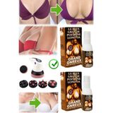 2 Adet x 100 ml Göğüs Şekillendirme ve Büyütme Sprey + Masaj Göğüs Aleti Set Sıkılaştırıcı Toparlama